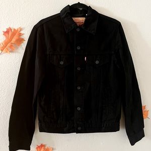 Mens Levi’s Black Denim Jacket